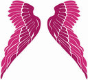 Angel Wing Wall Stickers – Customizable Selfie Backdrops