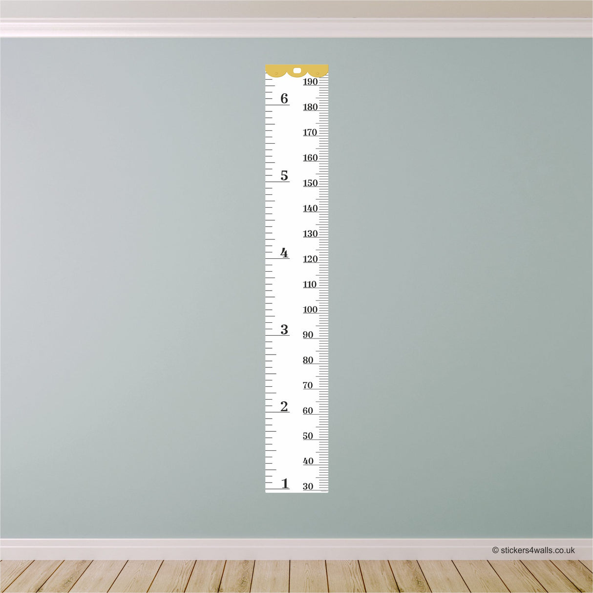 Tape Measure Adhesive Height Chart - Consultation Room Wall Sticker