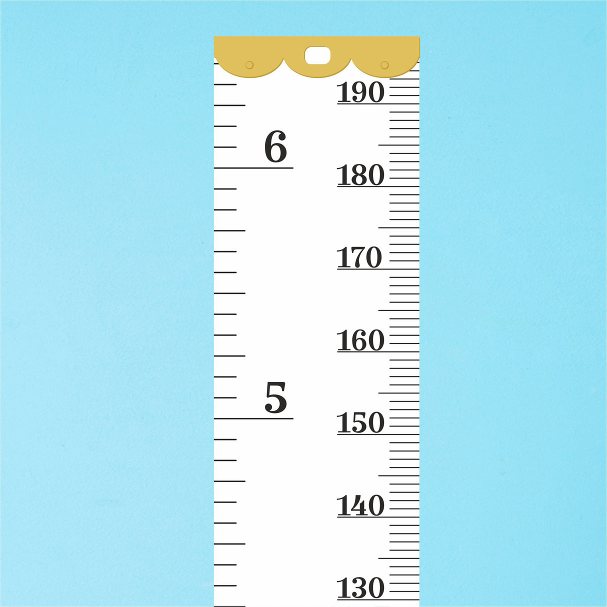 Tape Measure Adhesive Height Chart - Consultation Room Wall Sticker