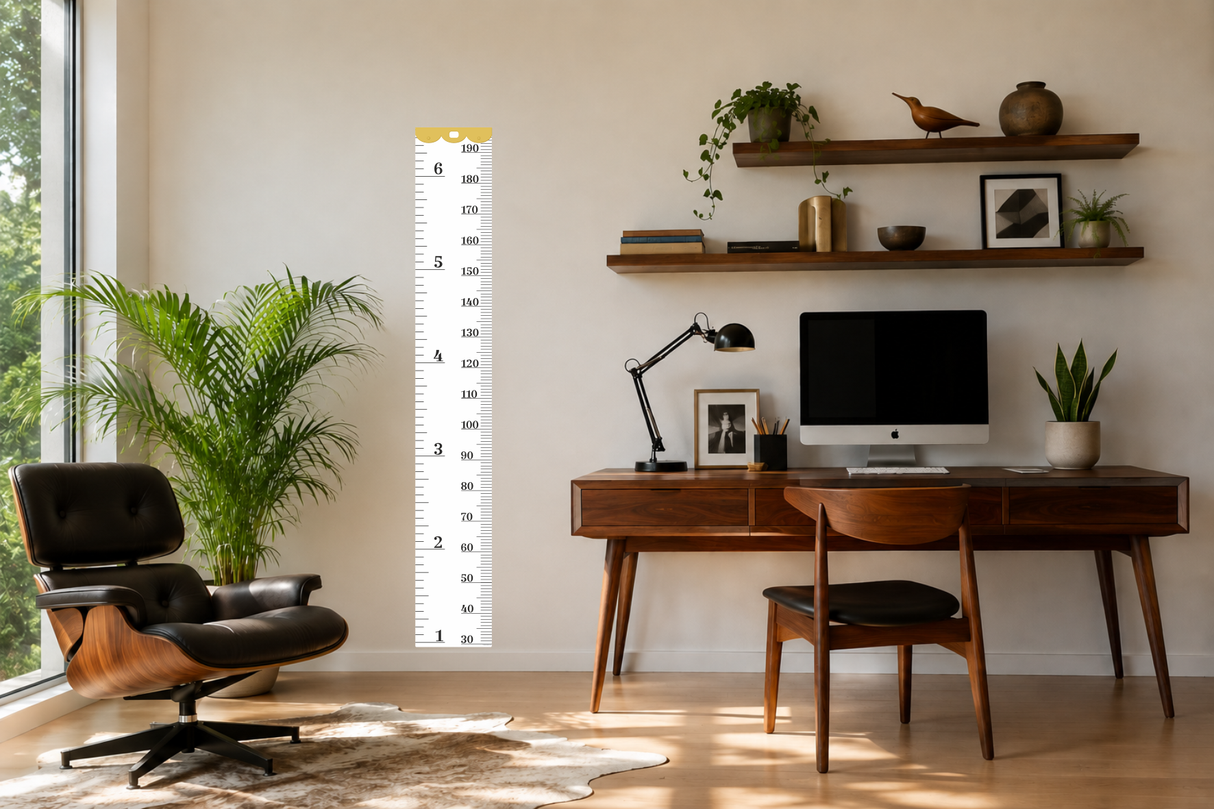 Tape Measure Adhesive Height Chart - Consultation Room Wall Sticker